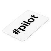 Hashtag PILOT Magneet (Linkerzijde)