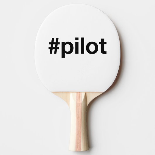 Hashtag PILOT Tafeltennisbatje (Voorkant)