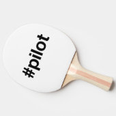 Hashtag PILOT Tafeltennisbatje (Zijkant)