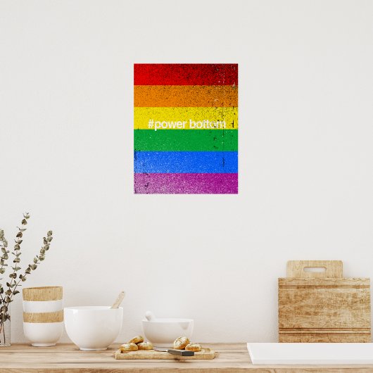 HASHTAG POWER BOTTOM POSTER (Keuken)