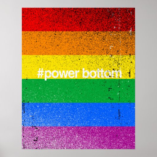 HASHTAG POWER BOTTOM POSTER (Voorkant)