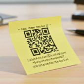 Hashtag QR-code adres zelfinkende rubber stempel