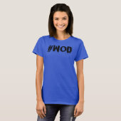Hashtag-shirt T-shirt (Voorkant volledig)