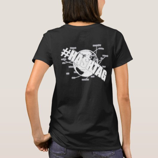 HASHTAG T-SHIRT (Achterkant)