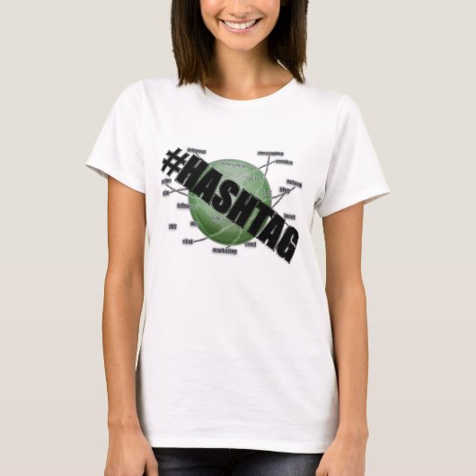 HASHTAG T-SHIRT (Voorkant)