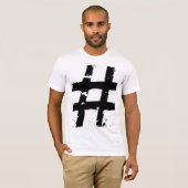 HASHTAG T-SHIRT (Voorkant volledig)