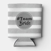Hashtag Team Bride Kan Hoesje Blikjeskoeler (Voorkant)