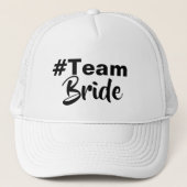 Hashtag Team Bride Trucker Pet (Voorkant)