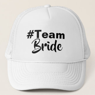 Hashtag Team Bride Trucker Pet