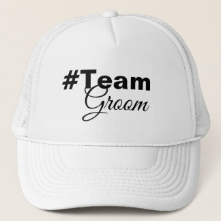Hashtag Team Groom Trucker Pet
