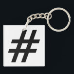 hashtag-tekstsymbool letter hash label sleutelhanger<br><div class="desc">hashtag-tekstsymbool letter hash label</div>