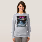 Hashtag The Earth Live Life Large T-shirt (Voorkant volledig)