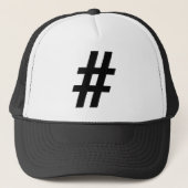 #Hashtag Trucker Hat Pet (Voorkant)