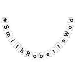 HASHTAG, UW GEPERSONALISEERDE TEKST VLAGGETJES