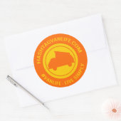 Hashtag Vanlife Sticker (Envelop)
