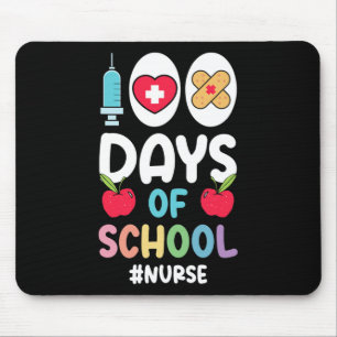 Hashtag Zuster Happy 100 dagen schoolverpleegster Muismat