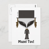 Hasidic Jew Briefkaart (Voorkant / Achterkant)