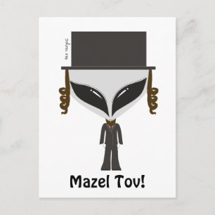 Hasidic Jew Briefkaart