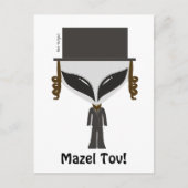 Hasidic Jew Briefkaart (Voorkant)