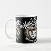 Hasi's Coffee Cute Smiling Cup Mok (Links)