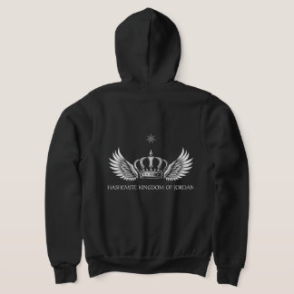 Hasjemitisch Koninkrijk Jordanië Kroon Hoodie