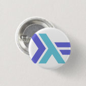 Haskell-Button Ronde Button 3,2 Cm (Voorkant /achterkant)