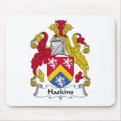 Haskins Family Crest Muismat (Voorkant)