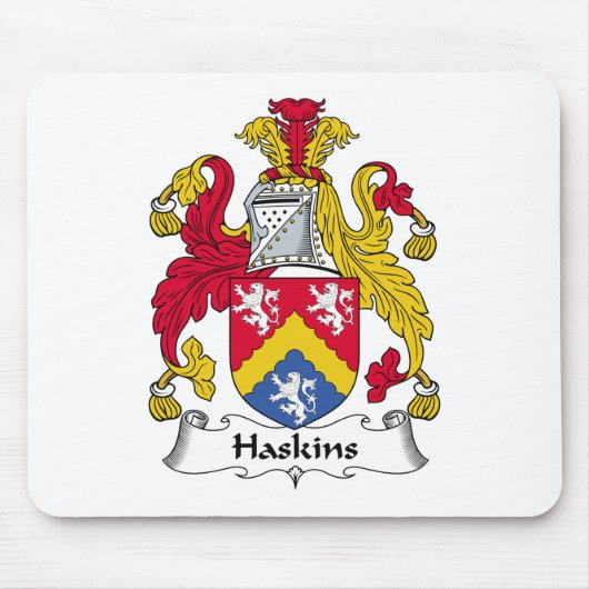 Haskins Family Crest Muismat (Voorkant)