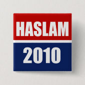 HASLAM 2010 VIERKANTE BUTTON 5,1 CM (Voorkant)