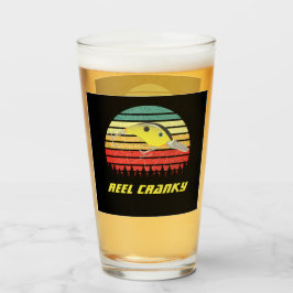 Haspel Chagrijnig Grappige Baars Vissen Crankbait  Glas