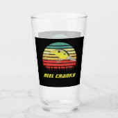 Haspel Chagrijnig Grappige Baars Vissen Crankbait  Glas (Voorkant)