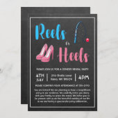 Haspels of hakken Vist Geslacht onthullen Kaart (Voorkant / Achterkant)