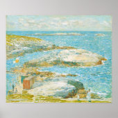 Hassam - Bathing Pool Appledore Poster (Voorkant)