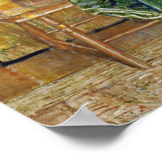 Hassam - Brug in Old Lyme 1908 Poster (Hoek)