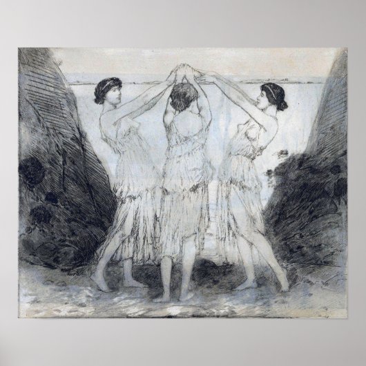 Hassam - De Griekse dansdag Poster (Voorkant)