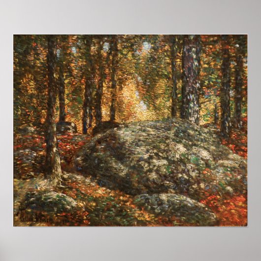 Hassam - De juwelendoos Old Lyme 1906 Poster (Voorkant)