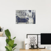 Hassam - De Koloniale Tafel Poster (Thuiskantoor)