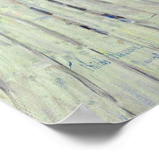 Hassam - Dock Scene Gloucester 1894 Poster (Hoek)