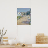 Hassam - East Gloucester Einde van de rolleylijn . Poster (Keuken)