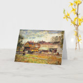 Hassam - Einde van de Trolley Line, Oak Park, IL Kaart (Gele Bloem)