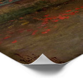 Hassam - Geraniums 1888 Poster (Hoek)