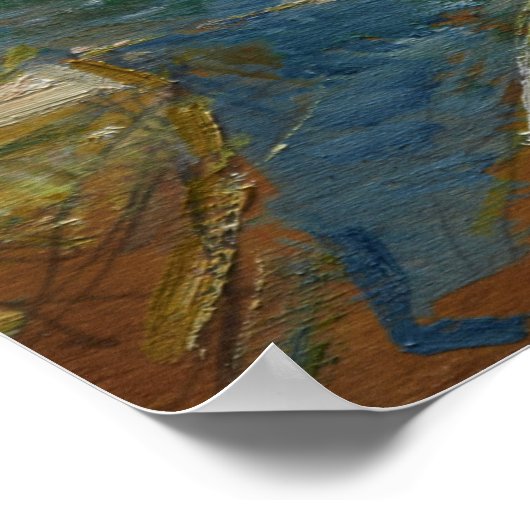 Hassam - haven van een duizenden masten poster (Hoek)