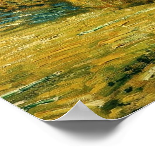 Hassam - Hill of the Sun, San Anselmo, Californië, Poster (Hoek)