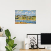 Hassam - Landschap bij Newfields New Hampshire Poster (Thuiskantoor)
