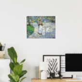 Hassam - Lente in Central Park 1908 Poster (Thuiskantoor)