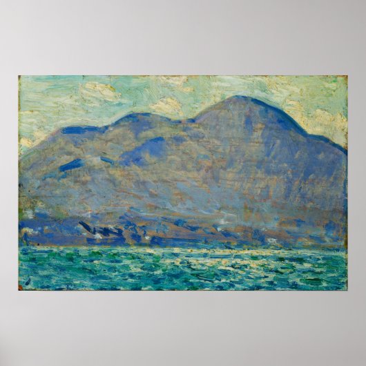 Hassam - Mt. Beacon bij Newburgh Poster (Voorkant)