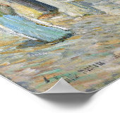 Hassam - Plaza de La Merced Ronda 1910 Poster (Hoek)