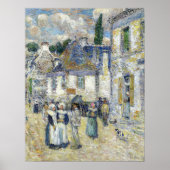 Hassam - Pont Aven 1897 Poster (Voorkant)