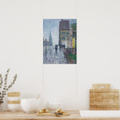 Hassam - Rainy Day 1890 Poster (Keuken)