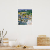 Hassam - Rooftops Pont Aven Brittany 1897 Poster (Keuken)